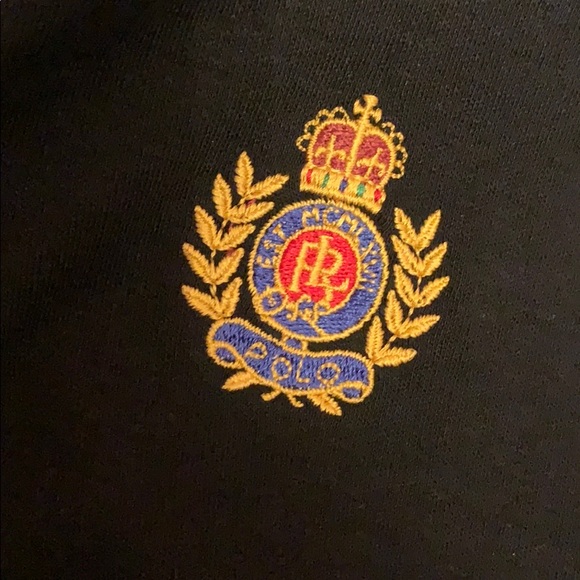 NWOT Rare Men’s Ralph Lauren Crest Logo Polo Sz M - Picture 3 of 9